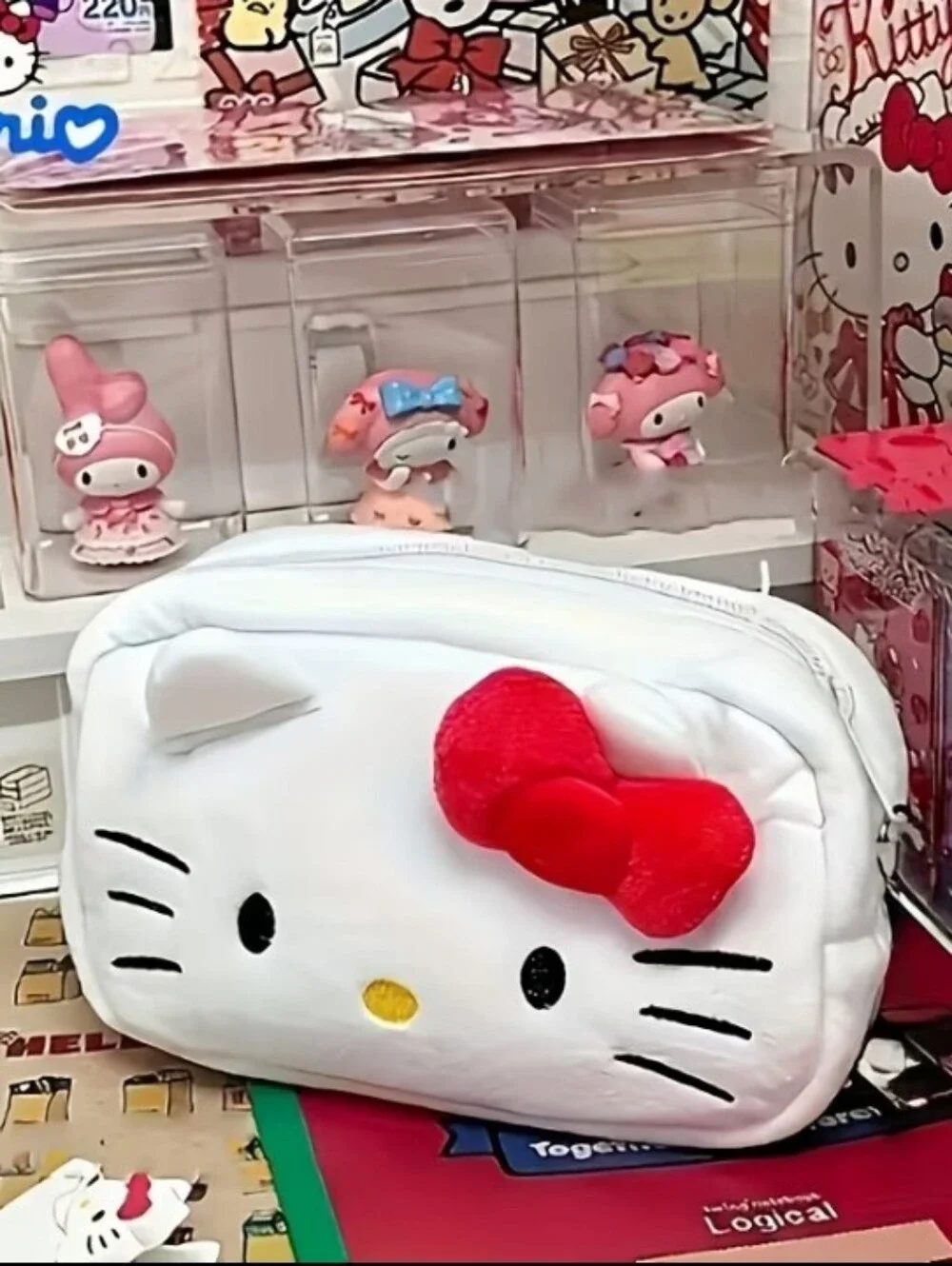 Hello Kitty Cosmetic Bag White